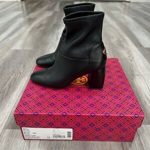 Tory Burch Black Heeled Boots